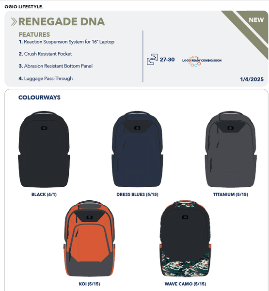 Ogio Renegade DNA Backpack