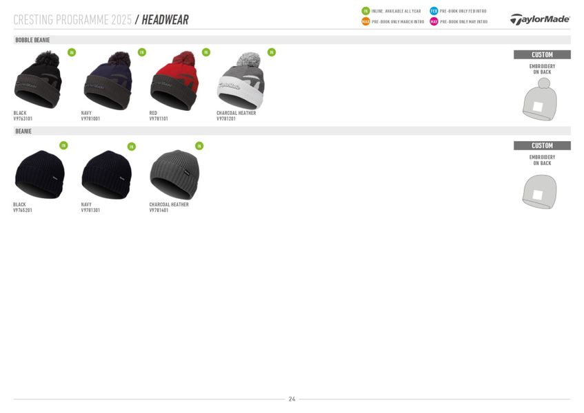 TaylorMade Boble Beanie