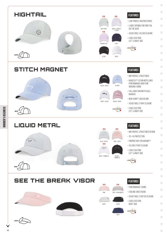 Callaway Liquid Metal Caps (Dame)