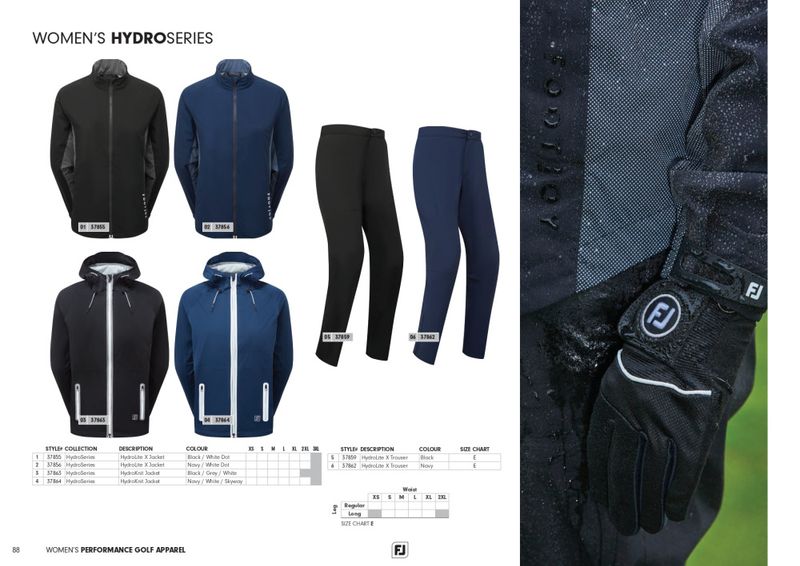 FootJoy Hydro Knit Regnjakke (D)